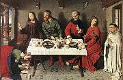 Dieric Bouts Christ in the House of Simon Spain oil painting artist